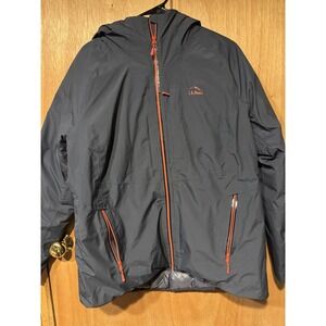 Ll Bean Womens  Large Down Ultralight Jacket In Steel